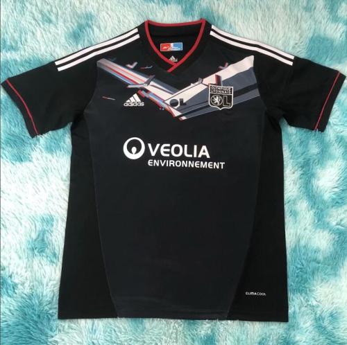 Retro Jersey 2012-2013 Lyon Third Away Blue Soccer Jersey Vintage Olympique Lyonnais Football Shirt