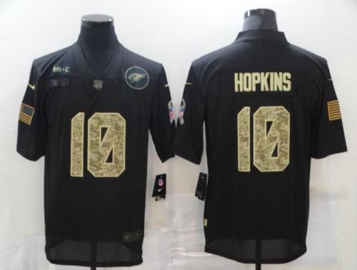 Cardinals 10 DeAndre Hopkins Black Camo 2020 Salute To Service Limited Jersey