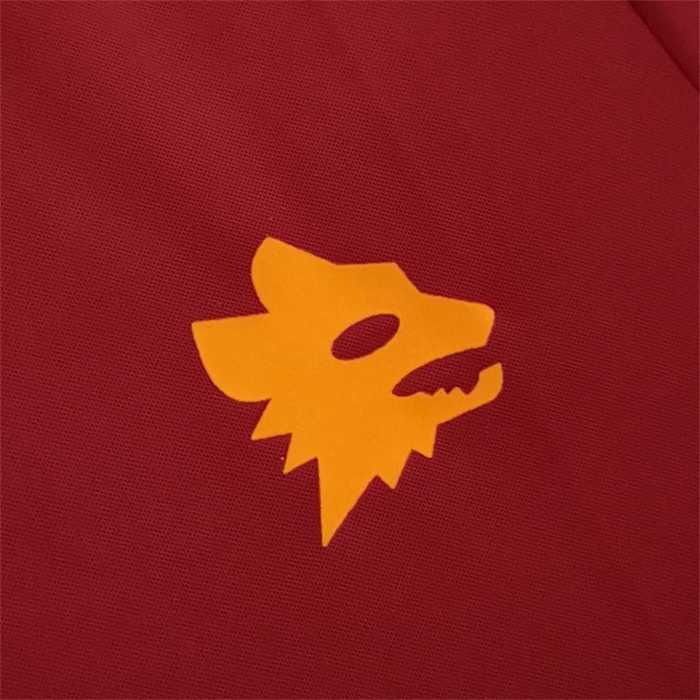 Retro Jersey 1992-1994 As Roma Home Soccer Jersey Vintage Football Shirt