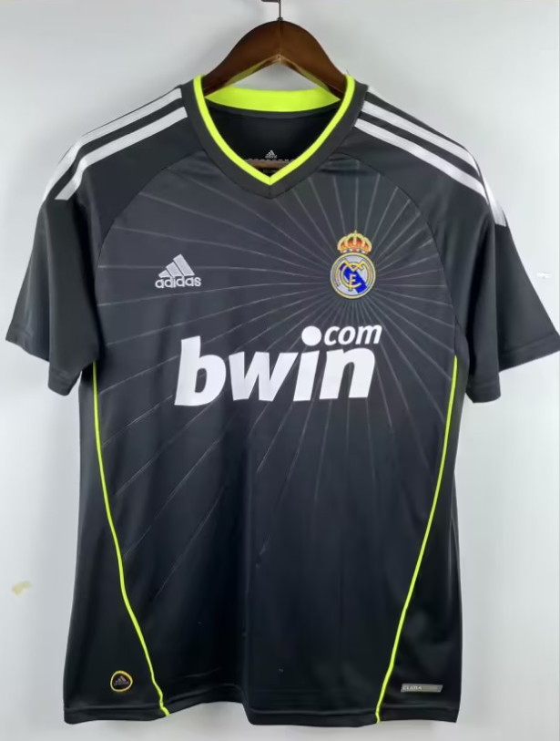 Retro Jersey 2010-2011 Real Madrid Away Black Vintage Soccer Jersey