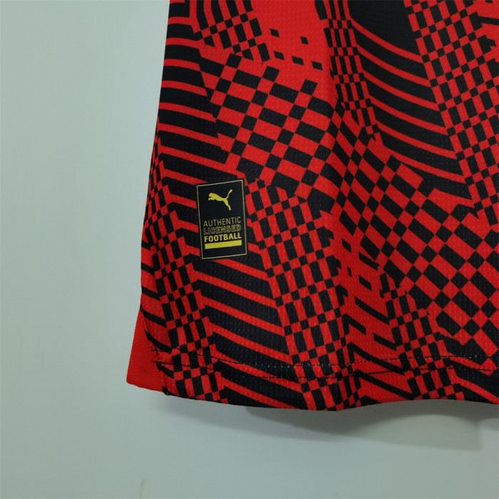 with Front Patch Retro Jersey 2022-2023 AC Milan 4th Away Soccer Jersey