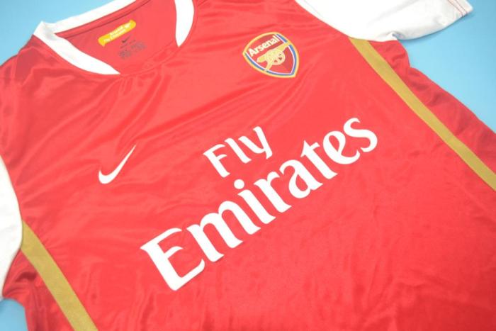 Retro Jersey 2006-2007 Arsenal Home Soccer Jersey Vintage Football Shirt