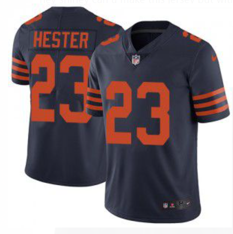 Chicago Bears 23 HESTER Home Soccer Jersey
