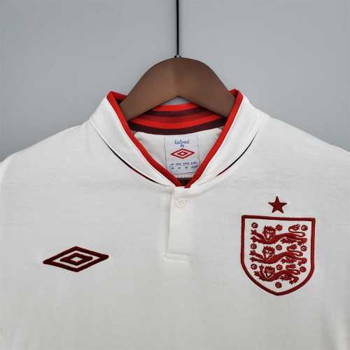 Retro Jersey 2012 England Home Soccer Jersey Vintage Football Shirt