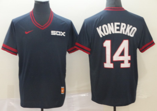 2019 Chicago White Sox# 14 KONERKO BlackMLB Jersey