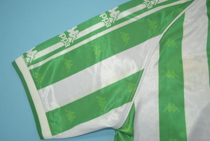 Retro Jersey 1995-1997 Real Betis Home Soccer Jersey Vintage Football Shirt