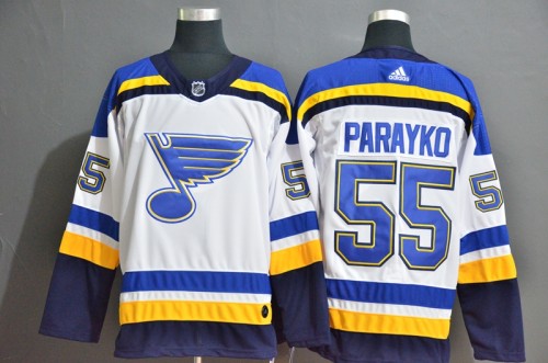 St. Louis Blues 55 Colton Parayko White Jersey