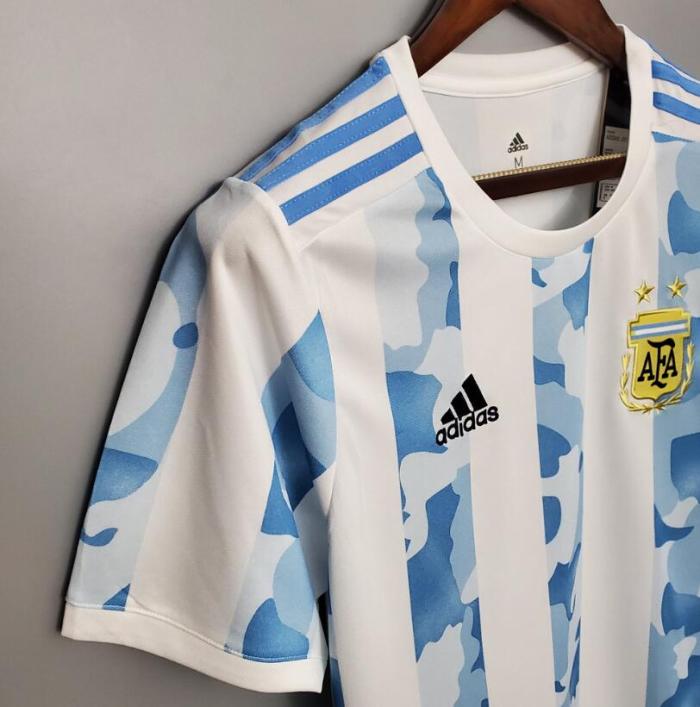 Retro Jersey 2020 Argentina Home Soccer Jersey Vintage Football Shirt