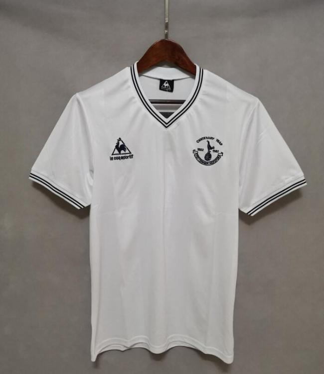 Retro Jersey 1981-1982 TOT Home White Soccer Jersey Spurs Vintage Football Shirt