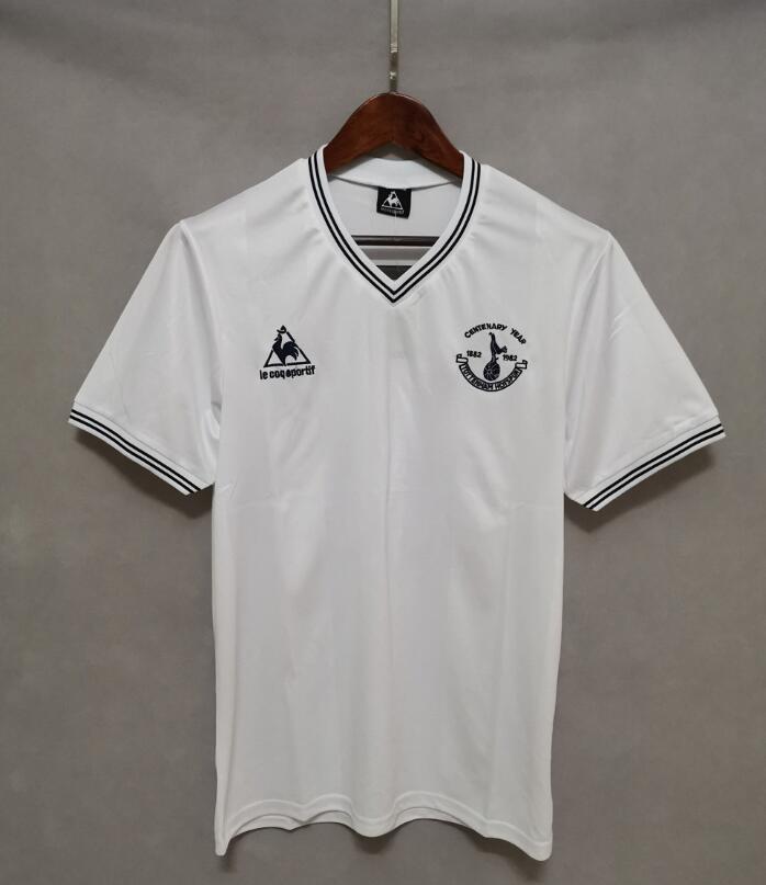 Retro Jersey 1981-1982 TOT Home White Soccer Jersey Spurs Vintage Football Shirt