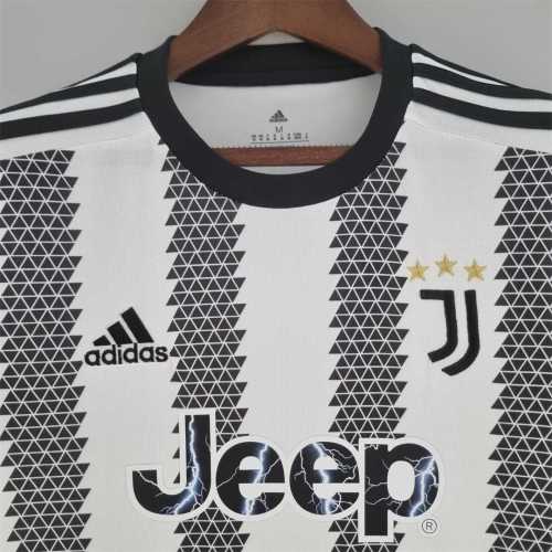 Retro Jersey 2022-2023 Juventus Home Soccer Jersey Vintage Football Shirt