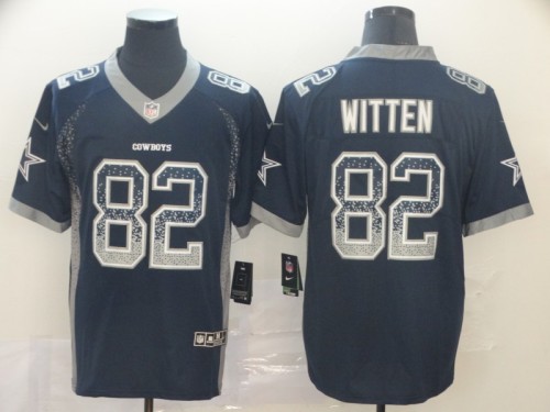 Dallas Cowboys 82 Jason Witten Navy Drift Fashion Limited Jersey