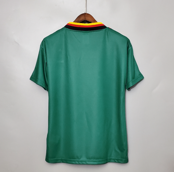 Retro Jersey 1994 Germany Away Green Soccer Jersey Vintage Football Shirt