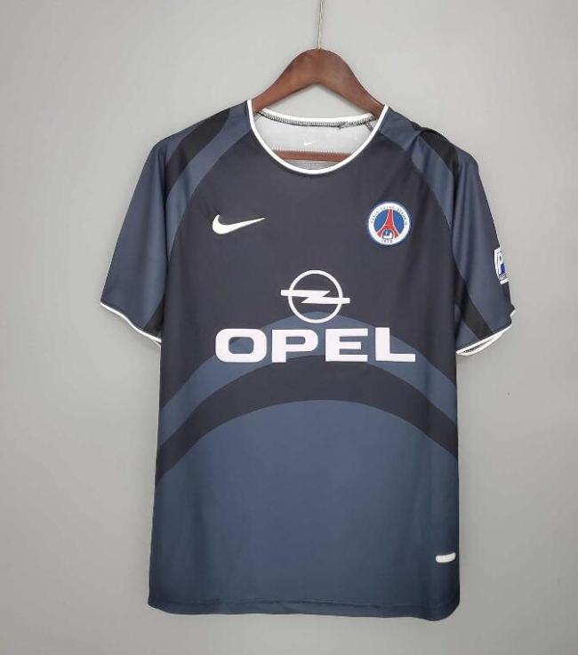 Retro Jersey 2001-2002 PSG Third Away Soccer Jersey Vintage Paris Football Shirt