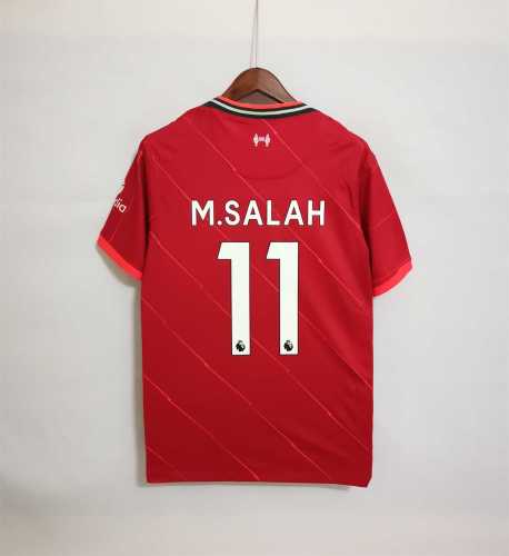 Retro Jersey 2021-2022 Liverpool M.SALAH 11 Home Soccer Jersey