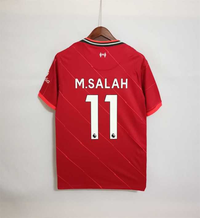 Retro Jersey 2021-2022 Liverpool M.SALAH 11 Home Soccer Jersey