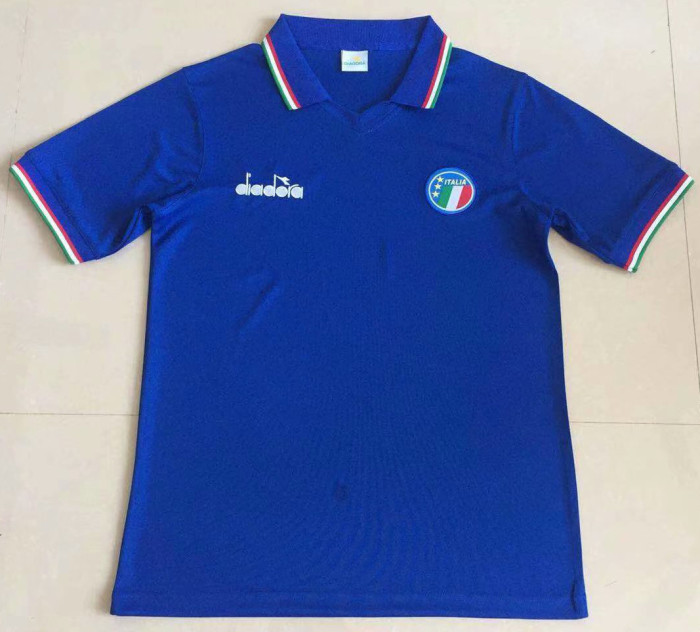 Retro Jersey 1986 Italy Home Soccer Jersey Vintage Football Shirt