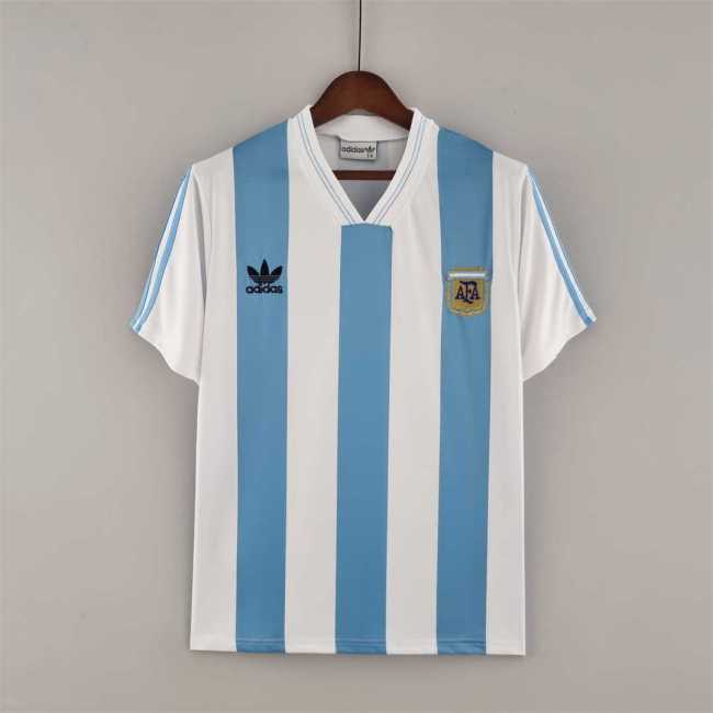 Retro Jersey 1993 Argentina Home Soccer Jersey Vintage Football Shirt