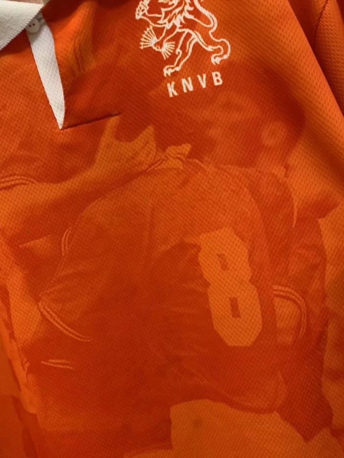 Retro Jersey 1996 Nertherlands Home Soccer Jersey