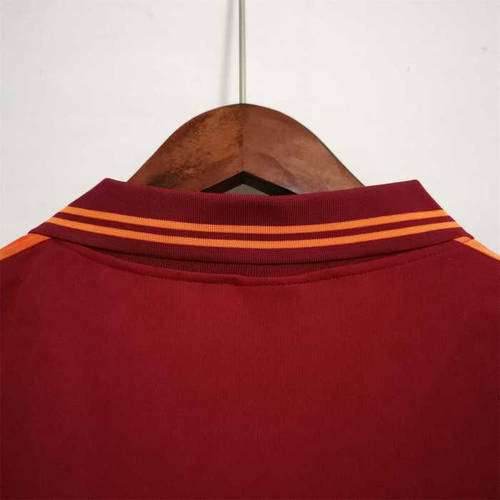 Retro Jersey 1992-1994 As Roma Home Soccer Jersey Vintage Football Shirt