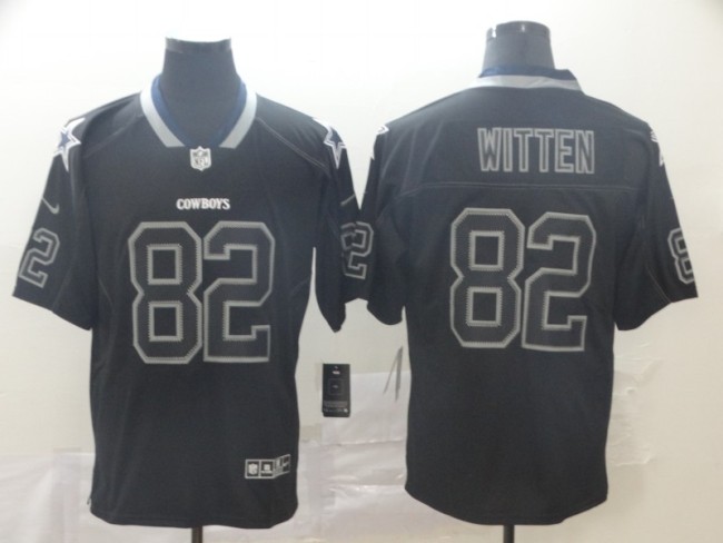 Dallas Cowboys 82 Jason Witten Black NFL Jersey
