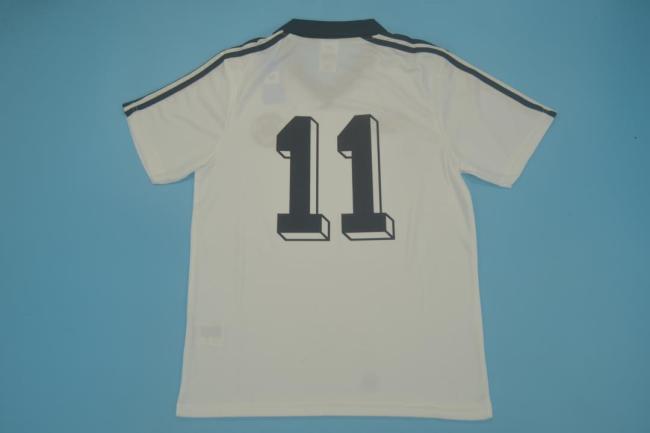 Retro Jersey 1980 Germany 11 Home soccer Jersey Vintage Football Shirt