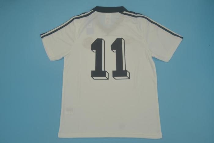 Retro Jersey 1980 Germany 11 Home soccer Jersey Vintage Football Shirt