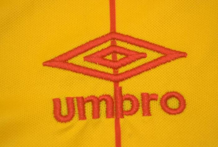 Retro Jersey 1981-1984 Liverpool Away Yellow Soccer Jersey Vintage Football Shirt