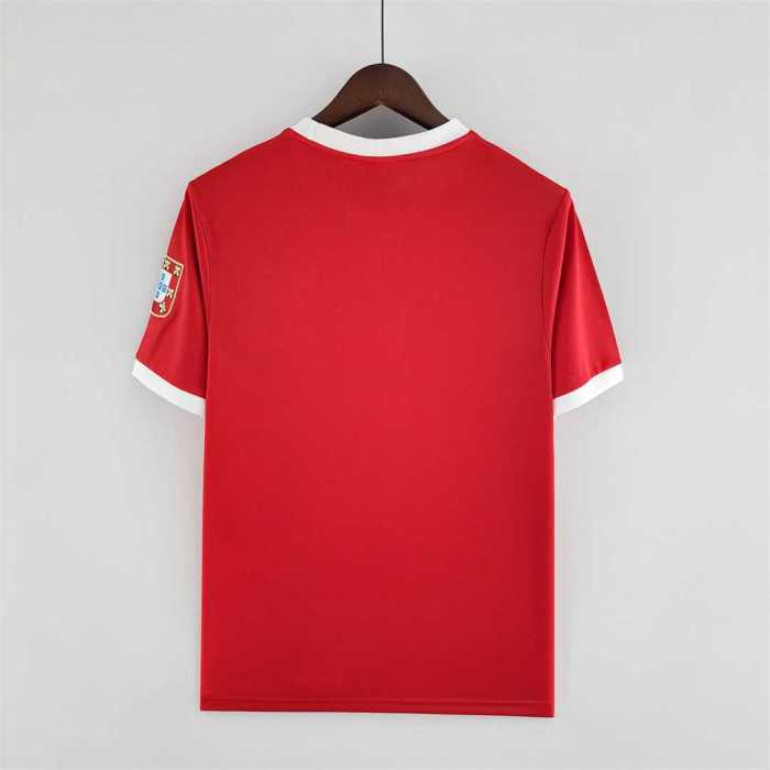 Retro Jersey 1973-1974 SL Benfica Home Soccer Jersey Vintage Football Shirt