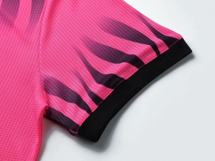 YL9202 Pink Blank Soccer Training Suit Adult Uniform Youth Kids Set Jersey and Shorts