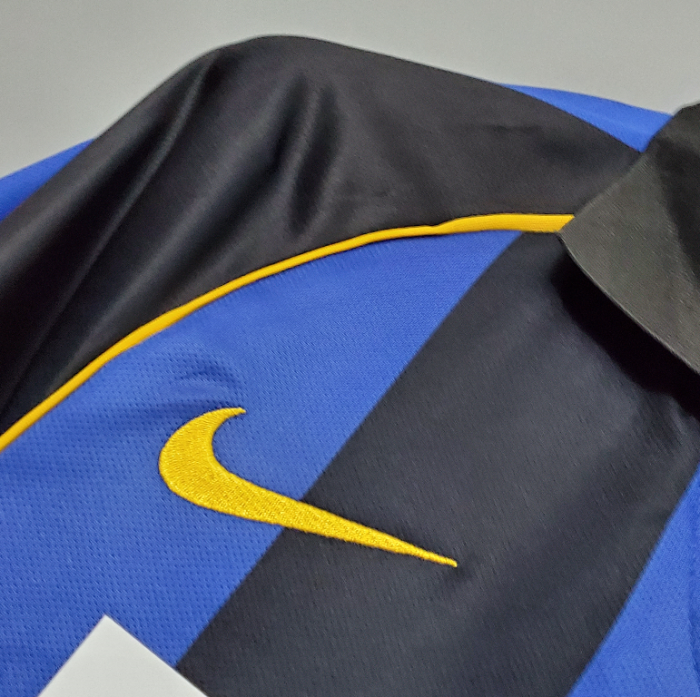 Retro Jersey  2001-2002 Inter Milan Home Soccer Jersey