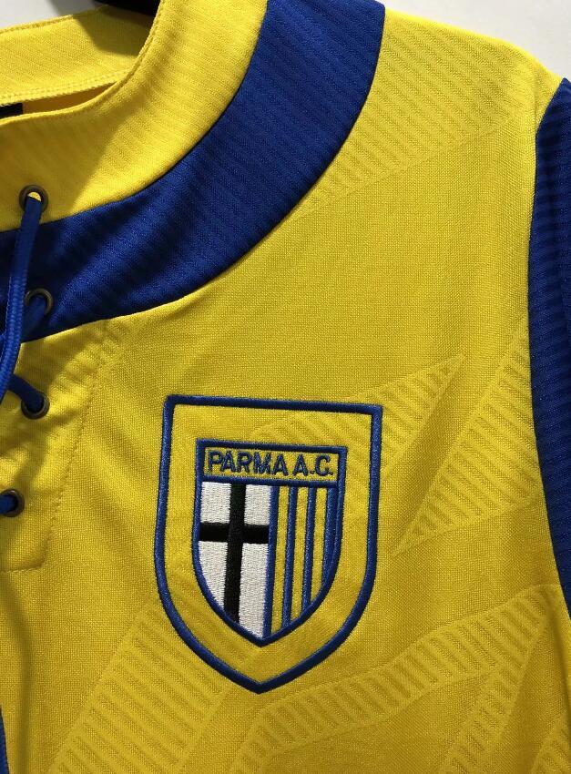 Retro Jersey 1993-1995 Parma FC Home Soccer Jersey Vintage Football Shirt