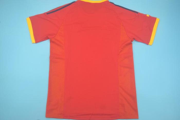 Retro Jersey 2002 Spain Home Soccer Jersey Spain Camisetas de Futbol