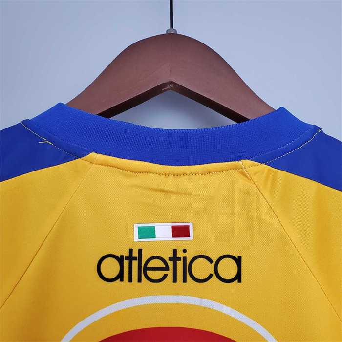 Retro Jersey 2001-2002 Tigres Home Yellow Soccer Jersey Vintage Football Shirt