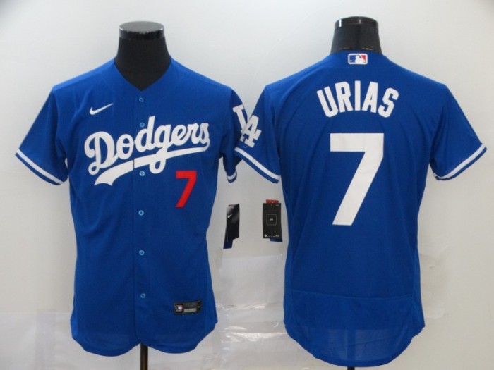 Los Angeles Dodgers 7 URIAS Blue 2020 Flexbase Jersey