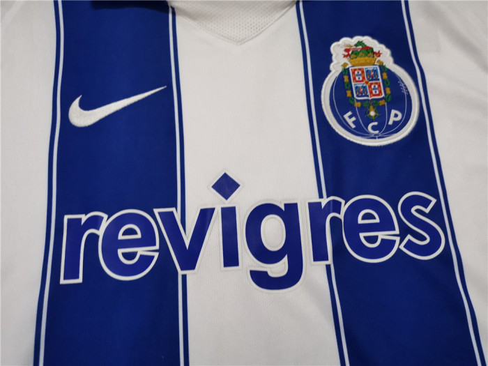 Retro Jersey 2003-2004 Porto Home Soccer Jersey Vintage Football Shirt
