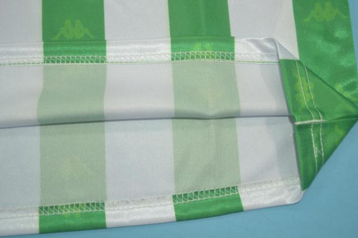 Retro Jersey 1995-1997 Real Betis Home Soccer Jersey Vintage Football Shirt