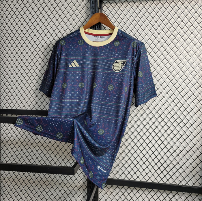 Fans Version 2023 Jamaica Blue Soccer Training Jersey
