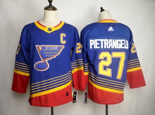 St. Louis Blues 27 Alex Pietrangelo Blue NHL Hockey Jersey