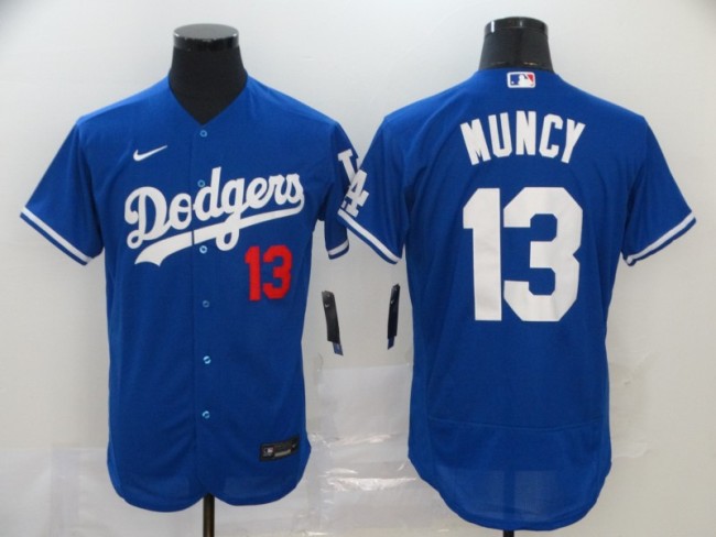 Los Angeles Dodgers 13 MUNCY Blue 2020 Flexbase Jersey