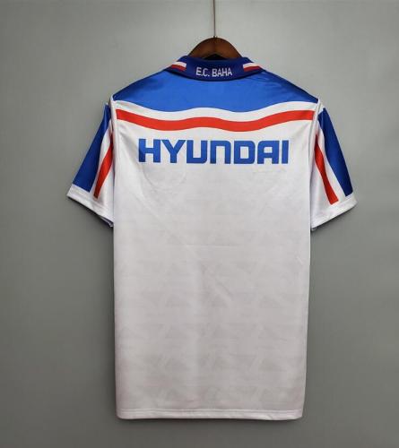 Retro Jersey 1998-1999 Bahia Home White Soccer Jersey Vintage Football Shirt