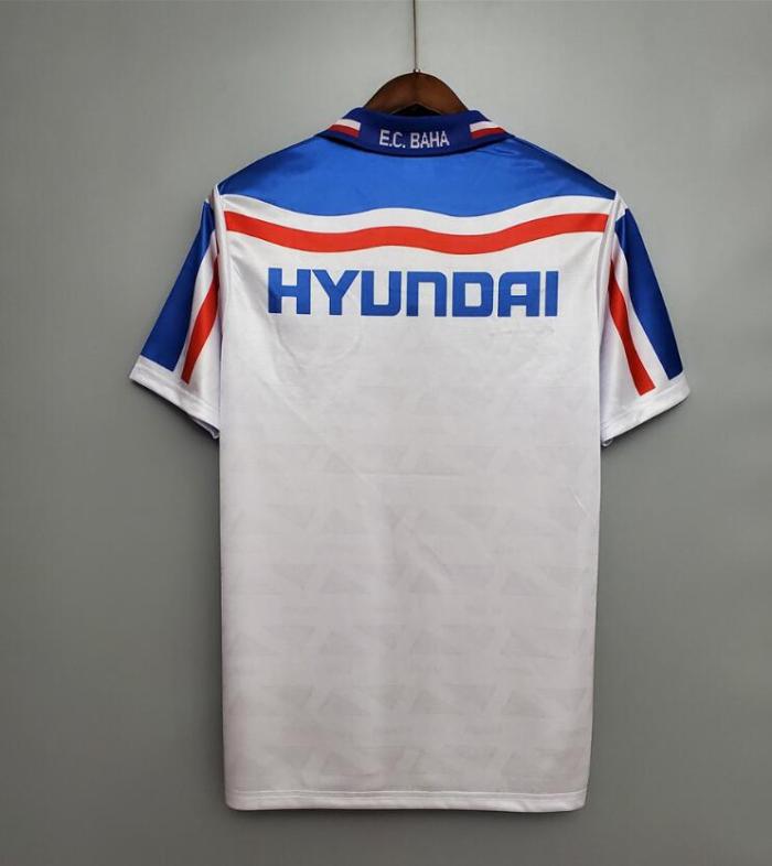 Retro Jersey 1998-1999 Bahia Home White Soccer Jersey Vintage Football Shirt