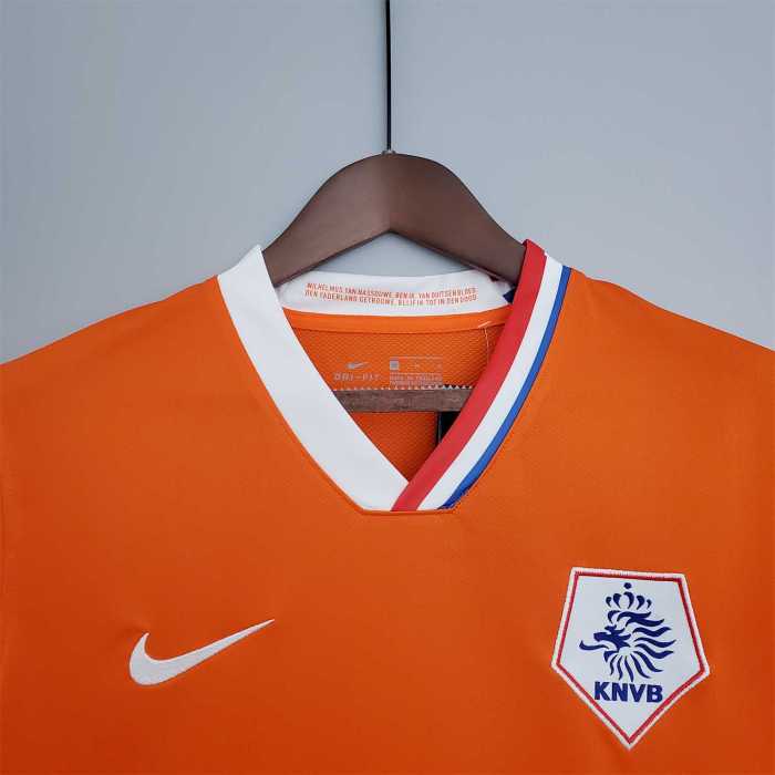 Retro Jersey 2008 Netherlands Home Soccer Jersey Vintage Football Shirt