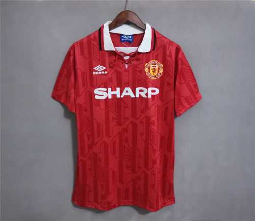 Retro Jersey 1993-1994 Manchester United CANTONA 7 Home Soccer Jersey