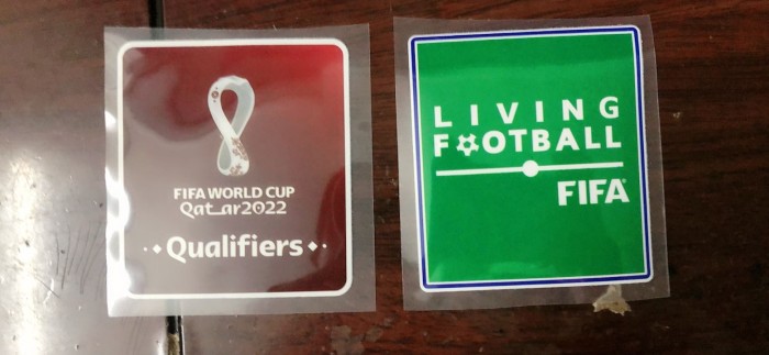 FIFA WORLD CUP QATAR 2022 + LIVING FOOTBALL FIFA Patch