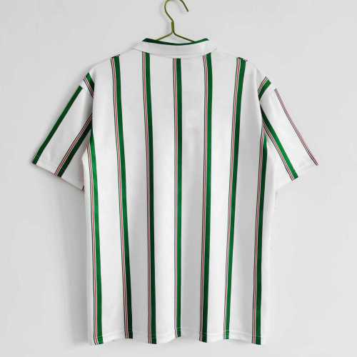 Retro Jersey 1993-1995 Wales Away White Soccer Jersey Vintage Football Shirt