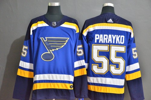 St. Louis Blues 55 Colton Parayko Blue Jersey