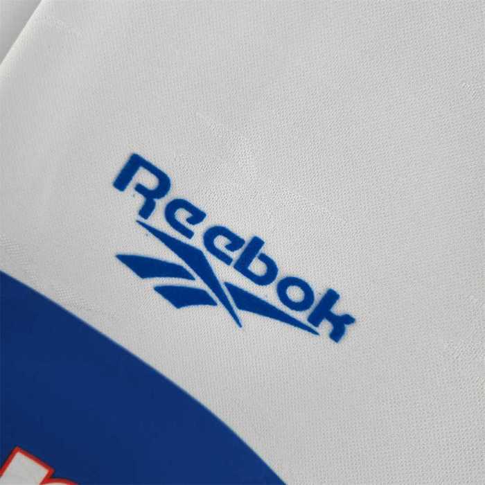 Retro Jersey Long Sleeve 1996 Club Deportivo Universidad Cat&oacute;lica 3rd Away White Soccer Jersey