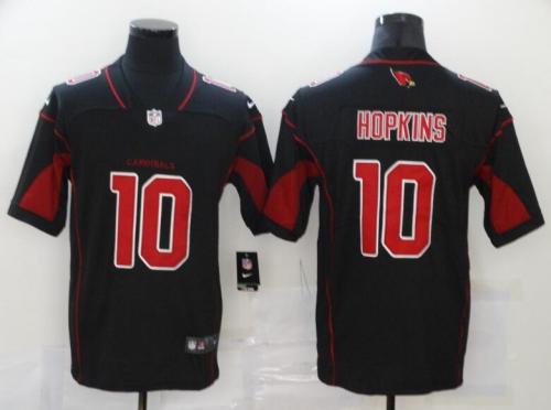 Cardinals 10 DeAndre Hopkins Black Color Rush Limited Jersey