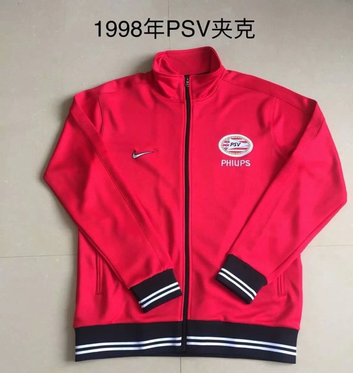 Retro Jacket 1998 PSV Red Soccer Jacket
